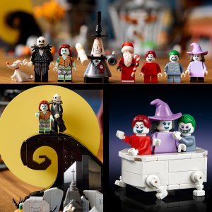 LEGO Ideas Disney: Miasteczko Halloween Tima Burtona (21351) 8