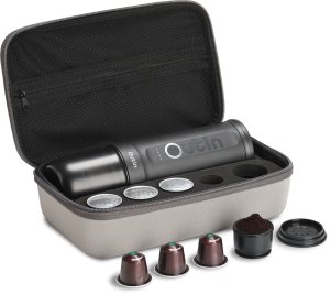 Przenośny ekspres do kawy Outin Nano Bundle (OTEM-01-SG-Bag) 100 W szary 28