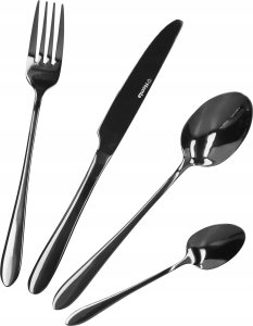 Cutlery set Homla ABELE Black, 16 pcs. 1