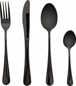 Cutlery set Homla ABELE Black, 16 pcs. 14