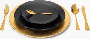 Cutlery set Homla ABELE Black, 16 pcs. 16