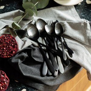 Cutlery set Homla ABELE Black, 16 pcs. 20