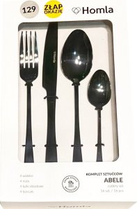 Cutlery set Homla ABELE Black, 16 pcs. 3