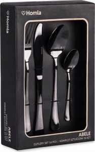 Cutlery set Homla ABELE Black, 16 pcs. 5