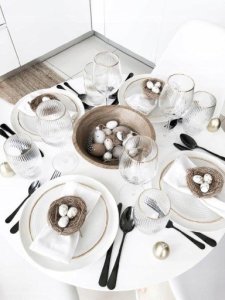 Cutlery set Homla ABELE Black, 16 pcs. 6