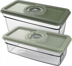 Vacuum container set for Electrolux EVFK1, EVFK1+ and EVSK1 vacuum sealers, 2 pcs. 7