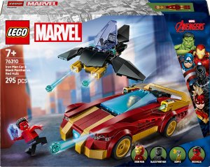 LEGO Marvel Auto Iron Mana i Czarna Pantera kontra Czerwony Hulk (76310) 1