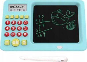 Tablet Rysunkowy Tablica LCD 5,2'' Kolorowa Deska Kreślarska + Kalkulator / Niebieski 3