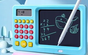 Tablet Rysunkowy Tablica LCD 5,2'' Kolorowa Deska Kreślarska + Kalkulator / Niebieski 6