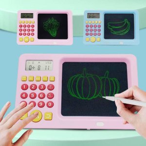 Tablet Rysunkowy Tablica LCD 5,2'' Kolorowa Deska Kreślarska + Kalkulator / Różowy 5