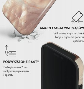 Burga Tough Magsafe - obudowa ochronna do iPhone 16 Pro Max kompatybilna z MagSafe (serene sunset) 2