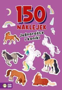 150 naklejek. Jednorożce i koniki 1