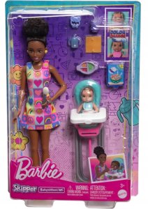 Lalka Barbie Mattel Skipper Zestaw Opiekunka (HTK34) 2