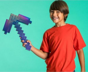 Kilof Minecraft opalizujący 1