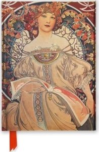 Notatnik A5 linia TW Zaduma Alfons Mucha 1