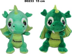 Smok "Kraków" zielony 15cm MIX 1