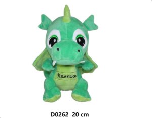 Smok "Kraków" jasny zielony 19cm 1