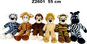 Zwierzęta dżungli 55cm MIX 1