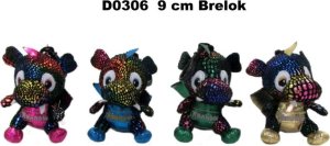 Brelok smok "Kraków" 9cm MIX 1