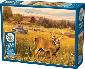 Puzzle 500 Jeleń na polu G3 1