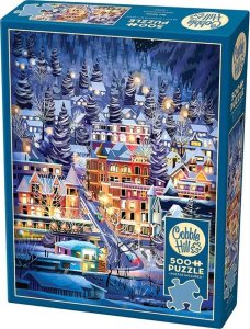 Puzzle 500 Miasteczko narciarskie G3 1
