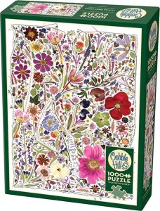 Puzzle 1000 Prasowane kwiaty: Wiosna G3 1