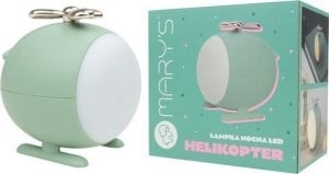 Lampka nocna LED helikopter zielony 1