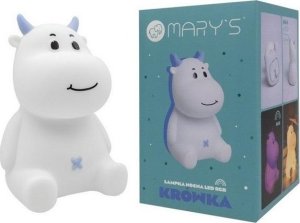 Lampka nocna LED krówka niebieska 1