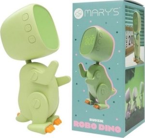Budzik robo dino zielony 1