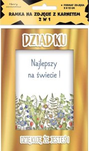 Karnet ramka Dziadek Las 1