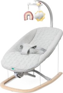 Leżaczek Zen Wave wooden grey do 9kg 1