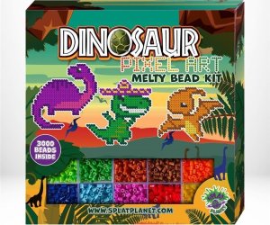 Zestaw koralików do prasowania Dinozaury 1