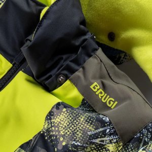 Dziecięca kurtka ocieplana narciarska membrana 5000mm Brugi 3ak3 rozmiar 32 6