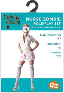 Strój dla dorosłych Pielęgniarka Zombie rozm.M 1