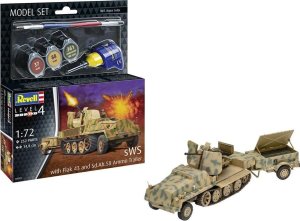 Model Set SWS Flak 43 & Sd.Ah 58 Ammo Trailer 1