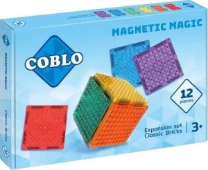 Klocki magnetyczne 12 płytek 1