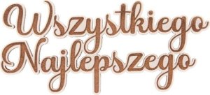Drewniany napis - Wszystkiego najlepszego 5szt 1