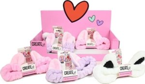 Opaska pluszowa na głowę mix CREATE IT! 1