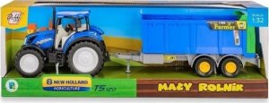 Traktor New Holland T5 z rozrzutnikiem obornika 1