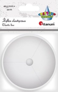 Żyłka silikonowa elastyczna 0,5mm 20m 1