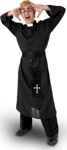 Strój Ksiądz rozmiar L-XL 1