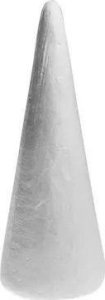 Styropianowy stożek 15cm 12szt 1