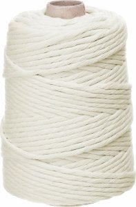 Sznurek bawełniany 5mm 100m śmietankowy 1