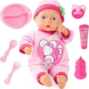 Lalka First Words Baby różowa z akcesoriami 1