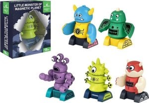 Figurki magnetyczne potworki mix 1