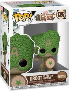 Funko Figurka POP Marvel: Groot jako Kapitan Amer. 1