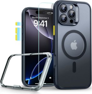 ESR CLASSIC PRO SET HALOLOCK MAGSAFE IPHONE 16 PRO MAX FROSTED BLACK 1