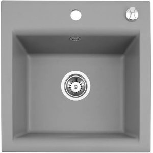Sink BRENOR ESTEIN PREMIUM, gray, 50 x 50 cm 1
