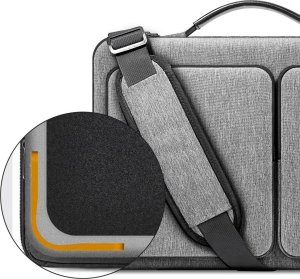 TECH-PROTECT DEFENDER BAG LAPTOP 15-16 CRAYON GREY 5