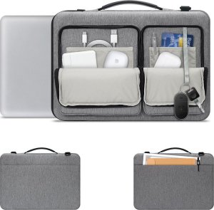 TECH-PROTECT DEFENDER BAG LAPTOP 13-14 CRAYON GREY 4